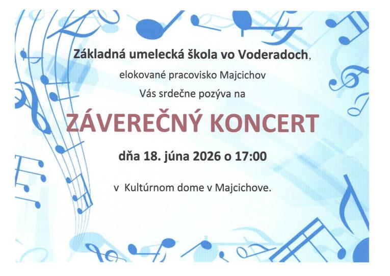 Záverečný koncert